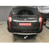 FA 1005-E Бизон Фаркоп на Mitsubishi Pajero Sport II 2008-2016, Mitsubishi Pajero Sport III 2016-2021 без подрезки бампера. Тип шара: E (легкосъемный шар под квадрат). Нагрузки: 3200/120 кг. Не комплектуется электрикой
