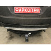 FA 1005-E Бизон Фаркоп на Mitsubishi Pajero Sport II 2008-2016, Mitsubishi Pajero Sport III 2016-2021 без подрезки бампера. Тип шара: E (легкосъемный шар под квадрат). Нагрузки: 3200/120 кг. Не комплектуется электрикой