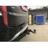 FA 1005-E Бизон Фаркоп на Mitsubishi Pajero Sport II 2008-2016, Mitsubishi Pajero Sport III 2016-2021 без подрезки бампера. Тип шара: E (легкосъемный шар под квадрат). Нагрузки: 3200/120 кг. Не комплектуется электрикой