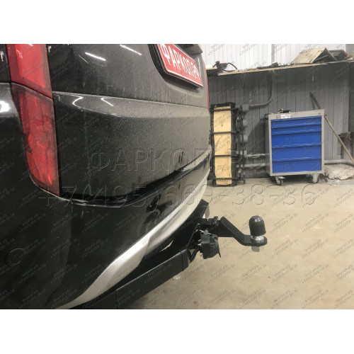 FA 1005-E Бизон Фаркоп на Mitsubishi Pajero Sport II 2008-2016, Mitsubishi Pajero Sport III 2016-2021 без подрезки бампера. Тип шара: E (легкосъемный шар под квадрат). Нагрузки: 3200/120 кг. Не комплектуется электрикой