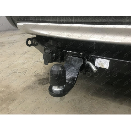 FA 1005-E Бизон Фаркоп на Mitsubishi Pajero Sport II 2008-2016, Mitsubishi Pajero Sport III 2016-2021 без подрезки бампера. Тип шара: E (легкосъемный шар под квадрат). Нагрузки: 3200/120 кг. Не комплектуется электрикой