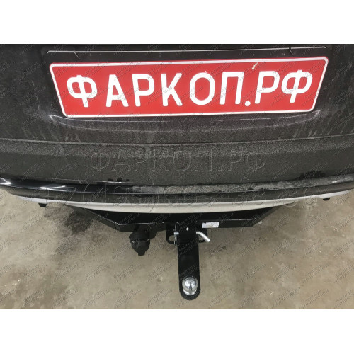 FA 1005-E Бизон Фаркоп на Mitsubishi Pajero Sport II 2008-2016, Mitsubishi Pajero Sport III 2016-2021 без подрезки бампера. Тип шара: E (легкосъемный шар под квадрат). Нагрузки: 3200/120 кг. Не комплектуется электрикой