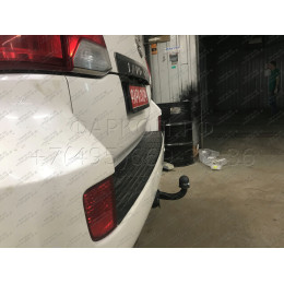 T-170 STEINHOF Фаркоп на Toyota Land Cruiser 200 2008-2021, Lexus LX 2008-2021. Требуется подрезка бампера. Тип шара: A. Нагрузки: 3500/140 кг, масса фаркопа 9,9 кг (без электрики 