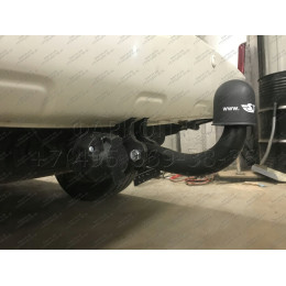 T-170 STEINHOF Фаркоп на Toyota Land Cruiser 200 2008-2021, Lexus LX 2008-2021. Требуется подрезка бампера. Тип шара: A. Нагрузки: 3500/140 кг, масса фаркопа 9,9 кг (без электрики 