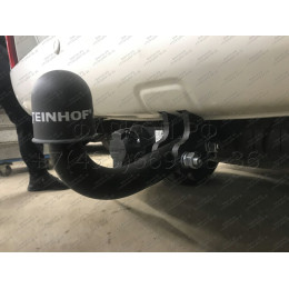 T-170 STEINHOF Фаркоп на Toyota Land Cruiser 200 2008-2021, Lexus LX 2008-2021. Требуется подрезка бампера. Тип шара: A. Нагрузки: 3500/140 кг, масса фаркопа 9,9 кг (без электрики 