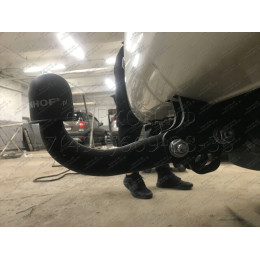 T-170 STEINHOF Фаркоп на Toyota Land Cruiser 200 2008-2021, Lexus LX 2008-2021. Требуется подрезка бампера. Тип шара: A. Нагрузки: 3500/140 кг, масса фаркопа 9,9 кг (без электрики 