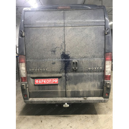 FTD-06-991222.00 PT GROUP Фаркоп на Citroen Jumper 2006-, FIAT Ducato 2006-, Peugeot Boxer 2006- без подрезки бампера. Тип шара: F. Нагрузки: 3100/130 кг, масса фаркопа 25 кг (без электри