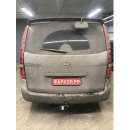 H214-A Лидер-плюс ТСУ для Hyundai Starex 2008-2018, Hyundai H1 2008-2018, 2018-2023 без снятия и выреза бампера. Нагрузки: 1500/75 кг, масса фаркопа 27,76 кг (без электрики в ко