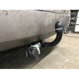 H214-A Лидер-плюс ТСУ для Hyundai Starex 2008-2018, Hyundai H1 2008-2018, 2018-2023 без снятия и выреза бампера. Нагрузки: 1500/75 кг, масса фаркопа 27,76 кг (без электрики в ко