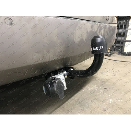 H214-A Лидер-плюс ТСУ для Hyundai Starex 2008-2018, Hyundai H1 2008-2018, 2018-2023 без снятия и выреза бампера. Нагрузки: 1500/75 кг, масса фаркопа 27,76 кг (без электрики в комплекте)