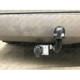 H214-A Лидер-плюс ТСУ для Hyundai Starex 2008-2018, Hyundai H1 2008-2018, 2018-2023 без снятия и выреза бампера. Нагрузки: 1500/75 кг, масса фаркопа 27,76 кг (без электрики в ко