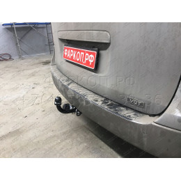H214-A Лидер-плюс ТСУ для Hyundai Starex 2008-2018, Hyundai H1 2008-2018, 2018-2023 без снятия и выреза бампера. Нагрузки: 1500/75 кг, масса фаркопа 27,76 кг (без электрики в ко