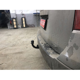 H214-A Лидер-плюс ТСУ для Hyundai Starex 2008-2018, Hyundai H1 2008-2018, 2018-2023 без снятия и выреза бампера. Нагрузки: 1500/75 кг, масса фаркопа 27,76 кг (без электрики в ко