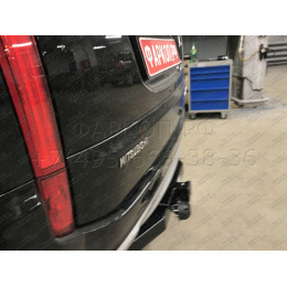 FA 1005-E Бизон Фаркоп на Mitsubishi Pajero Sport II 2008-2016, Mitsubishi Pajero Sport III 2016-2021 без подрезки бампера. Тип шара: E (легкосъемный шар под квадрат). Нагрузки: 3200/1
