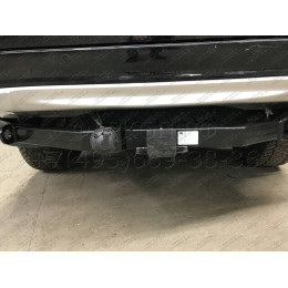 FA 1005-E Бизон Фаркоп на Mitsubishi Pajero Sport II 2008-2016, Mitsubishi Pajero Sport III 2016-2021 без подрезки бампера. Тип шара: E (легкосъемный шар под квадрат). Нагрузки: 3200/1