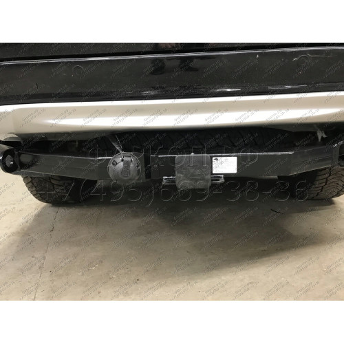 FA 1005-E Бизон Фаркоп на Mitsubishi Pajero Sport II 2008-2016, Mitsubishi Pajero Sport III 2016-2021 без подрезки бампера. Тип шара: E (легкосъемный шар под квадрат). Нагрузки: 3200/120 кг. Не комплектуется электрикой
