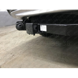 FA 1005-E Бизон Фаркоп на Mitsubishi Pajero Sport II 2008-2016, Mitsubishi Pajero Sport III 2016-2021 без подрезки бампера. Тип шара: E (легкосъемный шар под квадрат). Нагрузки: 3200/1