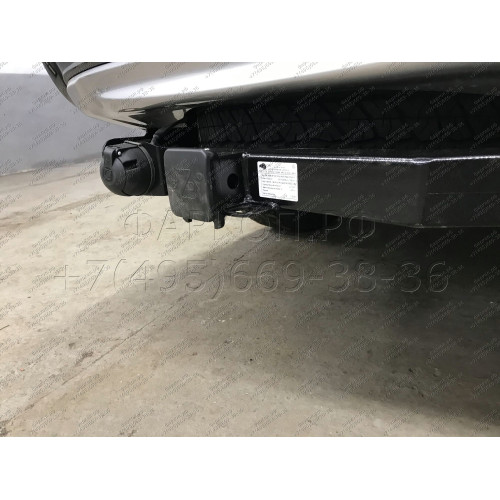 FA 1005-E Бизон Фаркоп на Mitsubishi Pajero Sport II 2008-2016, Mitsubishi Pajero Sport III 2016-2021 без подрезки бампера. Тип шара: E (легкосъемный шар под квадрат). Нагрузки: 3200/120 кг. Не комплектуется электрикой