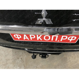 FA 1005-E Бизон Фаркоп на Mitsubishi Pajero Sport II 2008-2016, Mitsubishi Pajero Sport III 2016-2021 без подрезки бампера. Тип шара: E (легкосъемный шар под квадрат). Нагрузки: 3200/1