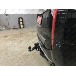 FA 1005-E Бизон Фаркоп на Mitsubishi Pajero Sport II 2008-2016, Mitsubishi Pajero Sport III 2016-2021 без подрезки бампера. Тип шара: E (легкосъемный шар под квадрат). Нагрузки: 3200/1