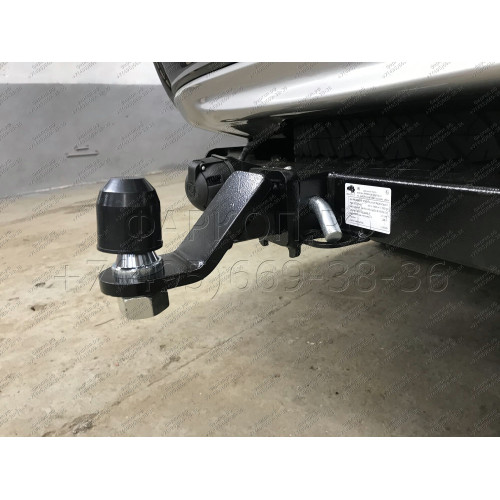 FA 1005-E Бизон Фаркоп на Mitsubishi Pajero Sport II 2008-2016, Mitsubishi Pajero Sport III 2016-2021 без подрезки бампера. Тип шара: E (легкосъемный шар под квадрат). Нагрузки: 3200/120 кг. Не комплектуется электрикой