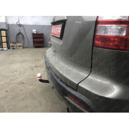 7610 Трейлер Фаркоп для Honda CR-V 2007-2012. Требуется подрезка бампера. Тип шара: A. Нагрузки: 1100/50 кг, масса фаркопа 16,4 кг (без электрики в комплекте)