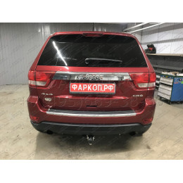 J010A GALIA Полностью оцинкованный фаркоп на Jeep Grand Cherokee WK2 2010-2021. Тип шара: A. Установка без выреза бампера. Нагрузки: 3500/175 кг, масса фаркопа 16,62 кг