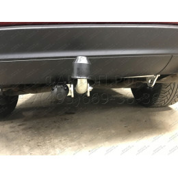 J010A GALIA Полностью оцинкованный фаркоп на Jeep Grand Cherokee WK2 2010-2021. Тип шара: A. Установка без выреза бампера. Нагрузки: 3500/175 кг, масса фаркопа 16,62 кг