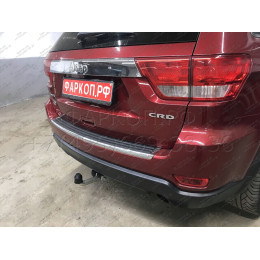 J010A GALIA Полностью оцинкованный фаркоп на Jeep Grand Cherokee WK2 2010-2021. Тип шара: A. Установка без выреза бампера. Нагрузки: 3500/175 кг, масса фаркопа 16,62 кг