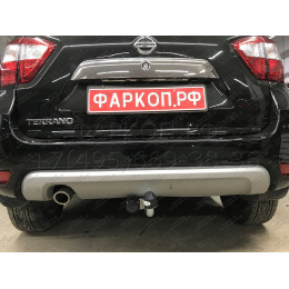 D041A GALIA Полностью оцинкованный фаркоп на Renault Duster 2WD, 4WD 2010-2015, 2015-2021, Renault Duster 2 2021-2022, Nissan Terrano 2014-2022. Тип шара: A. Невидимый вырез бампера. Нагрузк