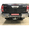 92507-FE MOTODOR Фаркоп с оцинкованным шаром на Toyota Hilux 2015-, JAC T6 2019-, Sollers ST6 2023-, Sollers ST8 2025- без выреза в бампере. Тип шара: FE. Нагрузки: 2900/120 кг, масса фаркопа 26,5 кг (без электрики в комплекте)