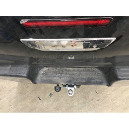 92507-FE MOTODOR Фаркоп с оцинкованным шаром на Toyota Hilux 2015-, JAC T6 2019-, Sollers ST6 2023-, Sollers ST8 2025- без выреза в бампере. Тип шара: FE. Нагрузки: 2900/120 кг, масса фар