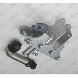 J006A GALIA Полностью оцинкованный фаркоп на Jeep Grand Cherokee WK 2005-2010, Jeep Commander 2006-2010. Подрозетник убирается за бампер. Тип шара: A. Требуется минимальна