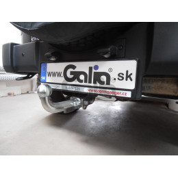 J008A GALIA Полностью оцинкованный фаркоп на Jeep Wrangler JK 2007-2018, JL 2018-. Подрозетник убирается за бампер. Тип шара: A. Установка без снятия и выреза бам