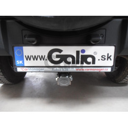 J008A GALIA Полностью оцинкованный фаркоп на Jeep Wrangler JK 2007-2018, JL 2018-. Подрозетник убирается за бампер. Тип шара: A. Установка без снятия и выреза бам
