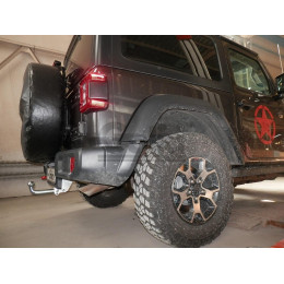 J008A GALIA Полностью оцинкованный фаркоп на Jeep Wrangler JK 2007-2018, JL 2018-. Подрозетник убирается за бампер. Тип шара: A. Установка без снятия и выреза бам