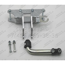 J008A GALIA Полностью оцинкованный фаркоп на Jeep Wrangler JK 2007-2018, JL 2018-. Подрозетник убирается за бампер. Тип шара: A. Установка без снятия и выреза бам