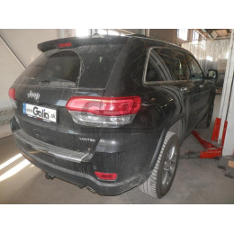 J010A GALIA Полностью оцинкованный фаркоп на Jeep Grand Cherokee WK2 2010-2021. Тип шара: A. Установка без выреза бампера. Нагрузки: 3500/175 кг, масса фаркопа 16,62 кг