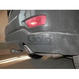 J010A GALIA Полностью оцинкованный фаркоп на Jeep Grand Cherokee WK2 2010-2021. Тип шара: A. Установка без выреза бампера. Нагрузки: 3500/175 кг, масса фаркопа 16,62 кг