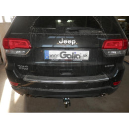 J010A GALIA Полностью оцинкованный фаркоп на Jeep Grand Cherokee WK2 2010-2021. Тип шара: A. Установка без выреза бампера. Нагрузки: 3500/175 кг, масса фаркопа 16,62 кг