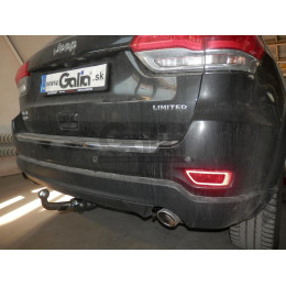 J010A GALIA Полностью оцинкованный фаркоп на Jeep Grand Cherokee WK2 2010-2021. Тип шара: A. Установка без выреза бампера. Нагрузки: 3500/175 кг, масса фаркопа 16,62 кг