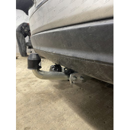J010A GALIA Полностью оцинкованный фаркоп на Jeep Grand Cherokee WK2 2010-2021. Тип шара: A. Установка без выреза бампера. Нагрузки: 3500/175 кг, масса фаркопа 16,62 кг