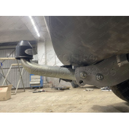 J010A GALIA Полностью оцинкованный фаркоп на Jeep Grand Cherokee WK2 2010-2021. Тип шара: A. Установка без выреза бампера. Нагрузки: 3500/175 кг, масса фаркопа 16,62 кг