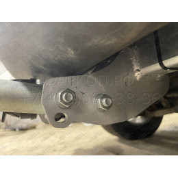 J010A GALIA Полностью оцинкованный фаркоп на Jeep Grand Cherokee WK2 2010-2021. Тип шара: A. Установка без выреза бампера. Нагрузки: 3500/175 кг, масса фаркопа 16,62 кг