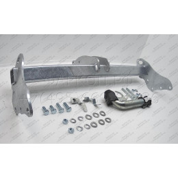 J010A GALIA Полностью оцинкованный фаркоп на Jeep Grand Cherokee WK2 2010-2021. Тип шара: A. Установка без выреза бампера. Нагрузки: 3500/175 кг, масса фаркопа 16,62 кг