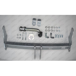 J010A GALIA Полностью оцинкованный фаркоп на Jeep Grand Cherokee WK2 2010-2021. Тип шара: A. Установка без выреза бампера. Нагрузки: 3500/175 кг, масса фаркопа 16,62 кг