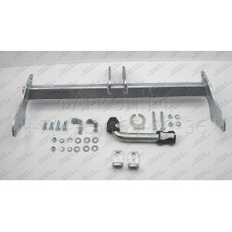 J010A GALIA Полностью оцинкованный фаркоп на Jeep Grand Cherokee WK2 2010-2021. Тип шара: A. Установка без выреза бампера. Нагрузки: 3500/175 кг, масса фаркопа 16,62 кг