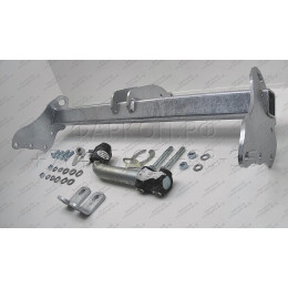 J010A GALIA Полностью оцинкованный фаркоп на Jeep Grand Cherokee WK2 2010-2021. Тип шара: A. Установка без выреза бампера. Нагрузки: 3500/175 кг, масса фаркопа 16,62 кг