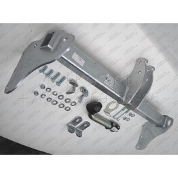 J010A GALIA Полностью оцинкованный фаркоп на Jeep Grand Cherokee WK2 2010-2021. Тип шара: A. Установка без выреза бампера. Нагрузки: 3500/175 кг, масса фаркопа 16,62 кг