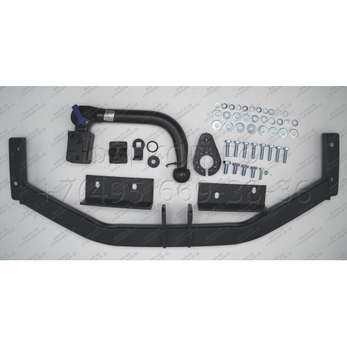 K-029 STEINHOF Фаркоп на Kia Sportage 2010-2015 без снятия и подрезки бампера. Тип шара: AV (вертикальное быстросъемное крепление шара на ключе). Нагрузки: 2000/80 кг, масса фаркопа 20,3 кг (без электрики в комплекте)
